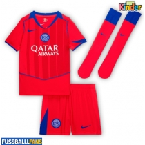 Paris Saint-Germain Khvicha Kvaratskhelia #7 3rd trikot Kinder 2025-26 Kurzarm (+ Kurze Hosen)